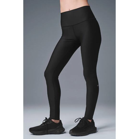 Alo High Waist Airlift Legging Size Large NWT Blackj - Picture 1 of 3